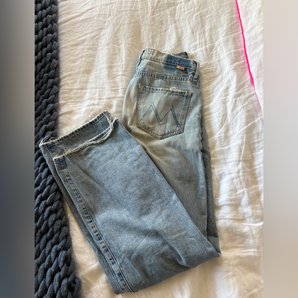MOTHER Tunnel Vision Sneak Jeans